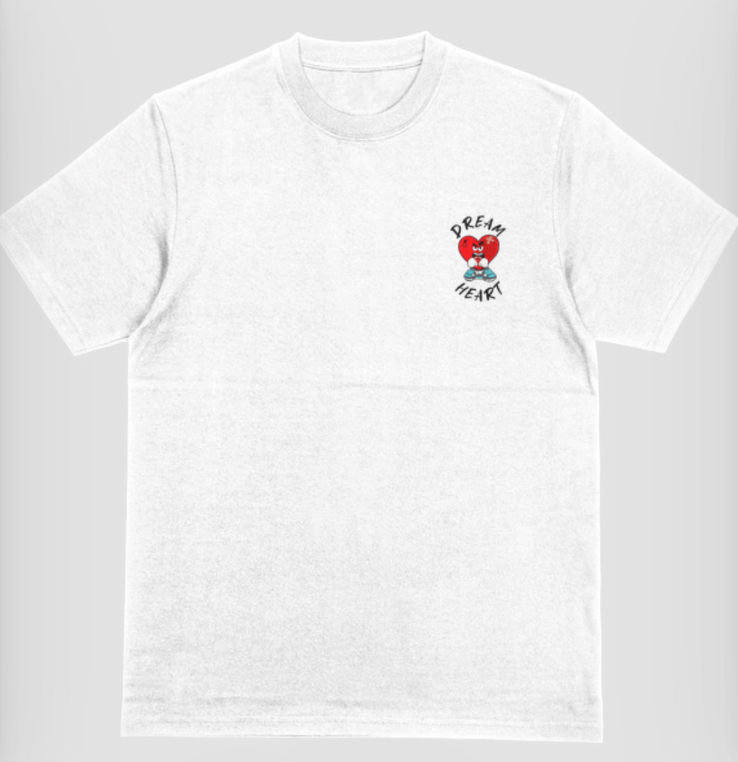 Never surrender shirt (white)
