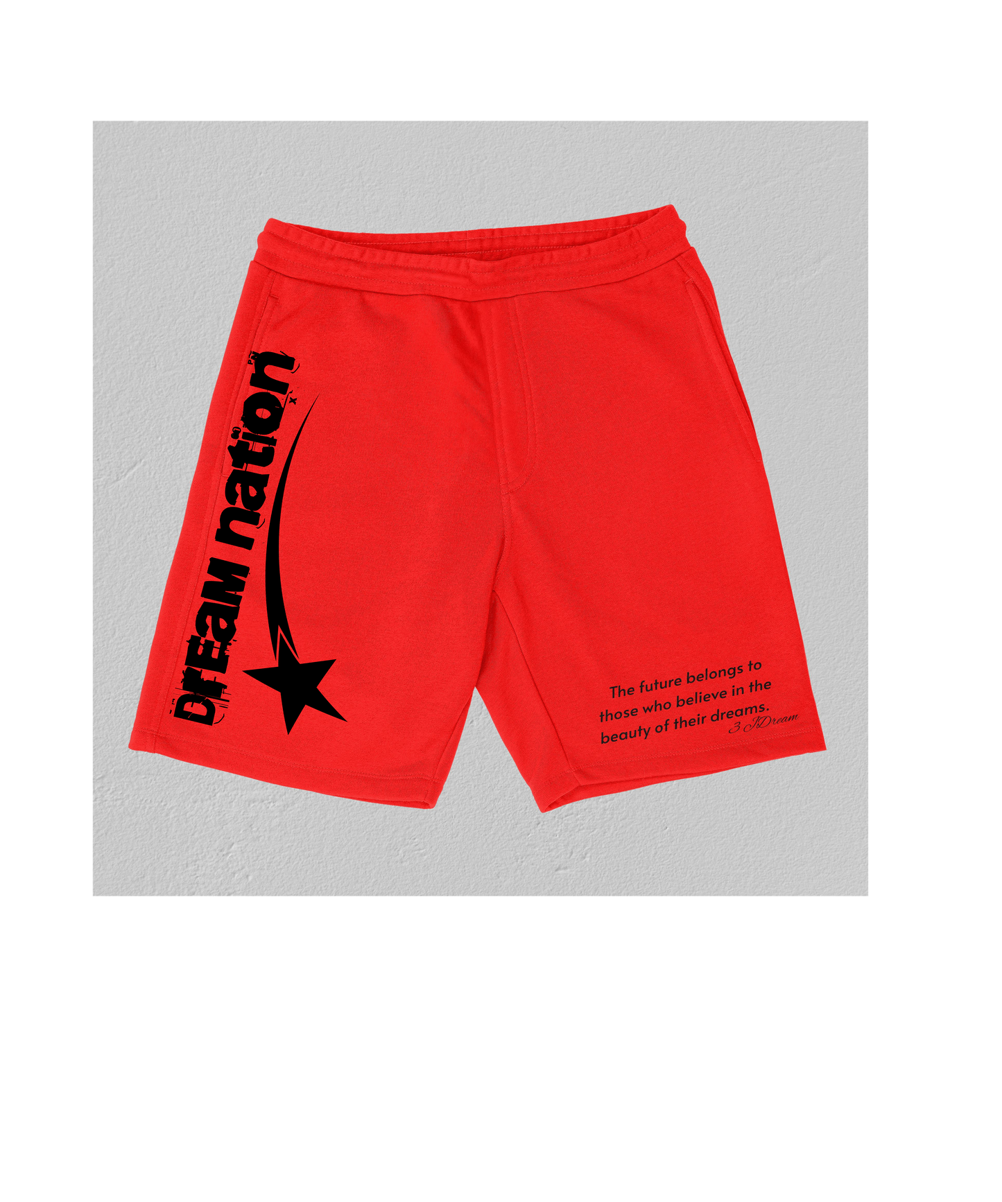 Dream Nation red Sweat Short