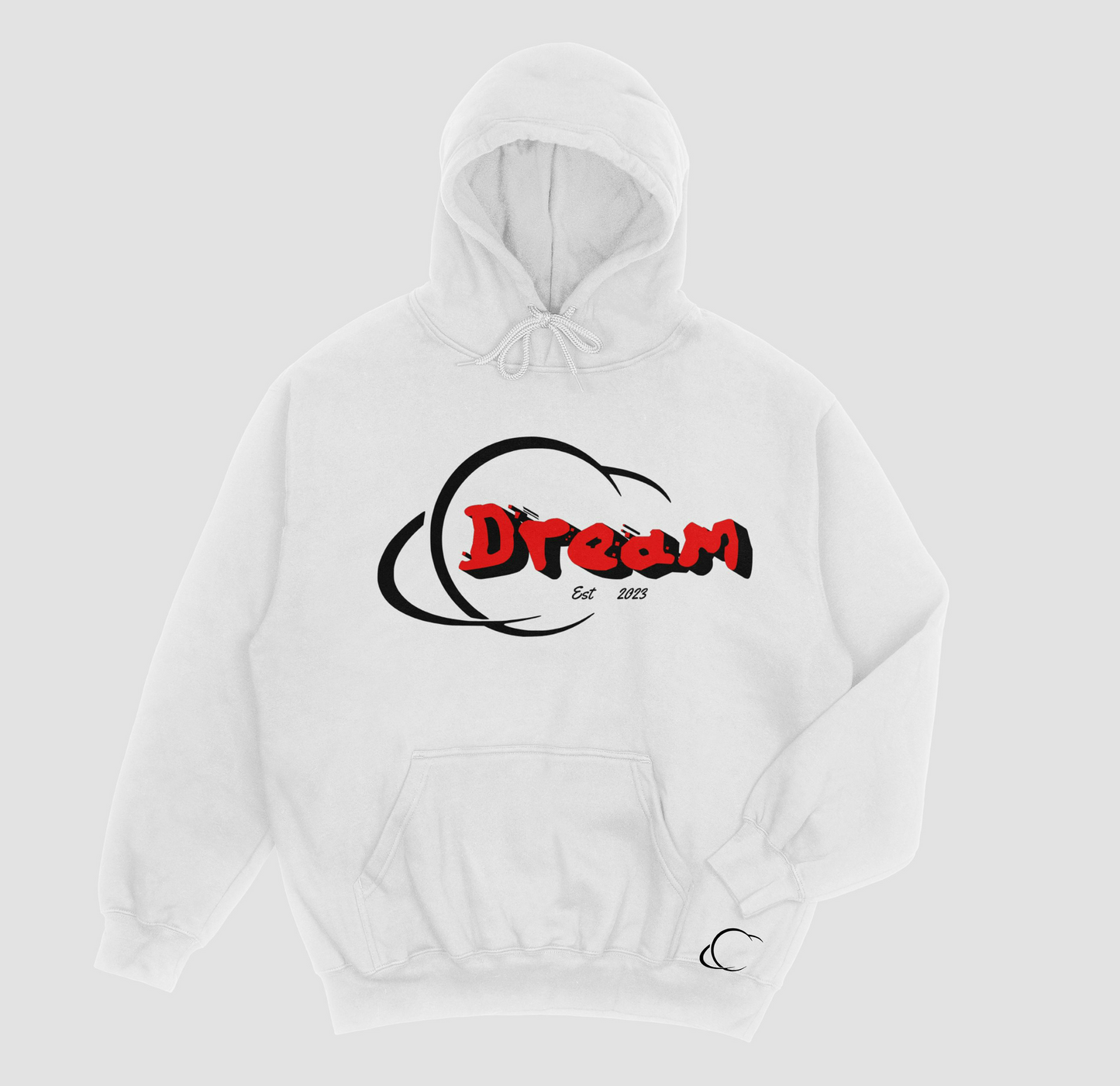 Dream Hoodie Sweatshirt white (unisex)
