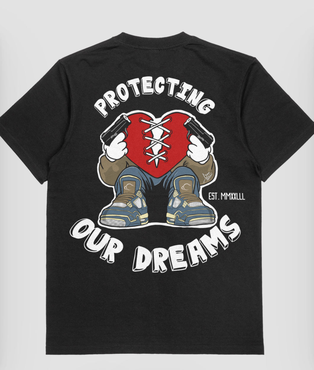 Protecting our dreams (black)